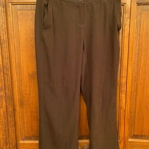 6P Brown Coldwater Creek Dress pant